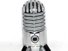Samson Meteor Mic Silver USB Studio Condenser Microphone