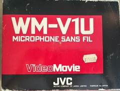 WM-V1U Microphone Sans FIL JVC