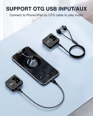LEKATO Wireless In-Ear Monitor 2.4GHz Wireless IEM System with Charging Case