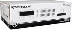 REQ42-B Dual 21-Band Graphic Equalizer, 19″ Rack Mount, RCA In/Out, 3.5Mm MP3 In