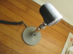 Astatic 10-DA Vintage Microphone E F Johnson Viking Messenger Two CB Transceiver
