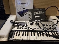 RARE! Limited Edition Novation MoroderNova – SYNTHESIZER – USED