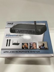 Pyle PDWM2135 VHF Fixed Frequency Wireless Microphone System +Adjustable Volume