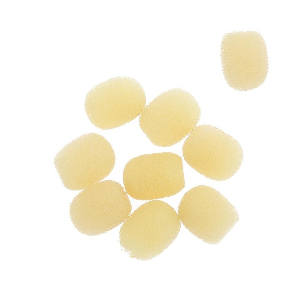 10Pcs Sponge Mic Windscreen Covers for Headset/ Mini
