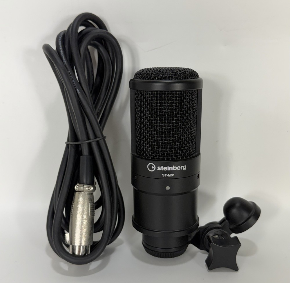 Steinberg ST-M01 Studio Electret Condenser Unidirectional Microphone with Cable