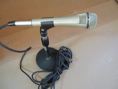 Lanier Omni-Direction Dynamic Microphone 500 ohm With Cable And Stand