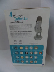 Blue Yeti Ultimate USB Microphone w/ Stand, USB Cable & Box