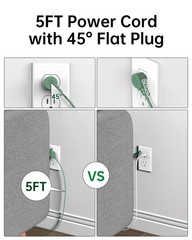 Power Strip with USB Ports 35W, 4 AC Outlets Surge Protector 2500W, 6 Ports P…