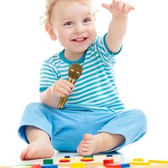 2Pcs Durable Plastic Microphone Props for Kids Creative Performance and Play