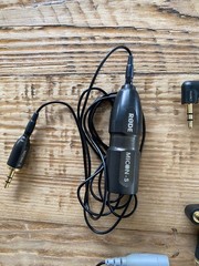 RØDELink M/N: TX and RX Wireless Audio System + TX-M2 Mic + Lav / Misc. Cables