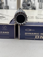 2 AIWA Dynamic DM-51 Vintage Microphones with Stand Parts