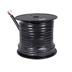 Speaker Cable 4 Conductor 100 ft High Performance 12 Gauge Bulk Spool by Prox