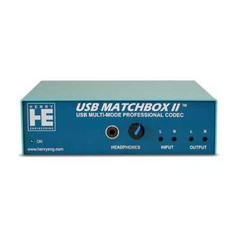Henry Engineering USB MATCHBOX II USB – XLR Professional USB-to-XLR Audio Codec