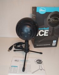 Blue Snowball iCE USB Condenser Microphone 40Hz To 18kHz Windows/Mac, Black