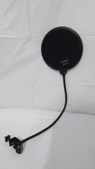 Knox Audio Pop Filter Gooseneck Clamp Mount Microphone Accessory Black
