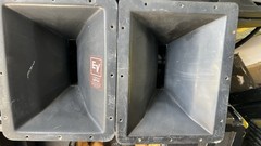 Pair EV HP64 Trans Planar 2″ Compression Driver Horn Flares