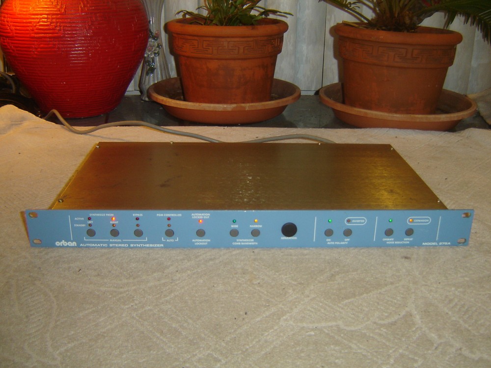 Orban 275A Original Blueface Version, Automatic Stereo Synthesizer, Vintage Rack