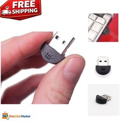 High Sensitivity USB Microphone for PC & Mac – Plug & Play for Voice Recognition