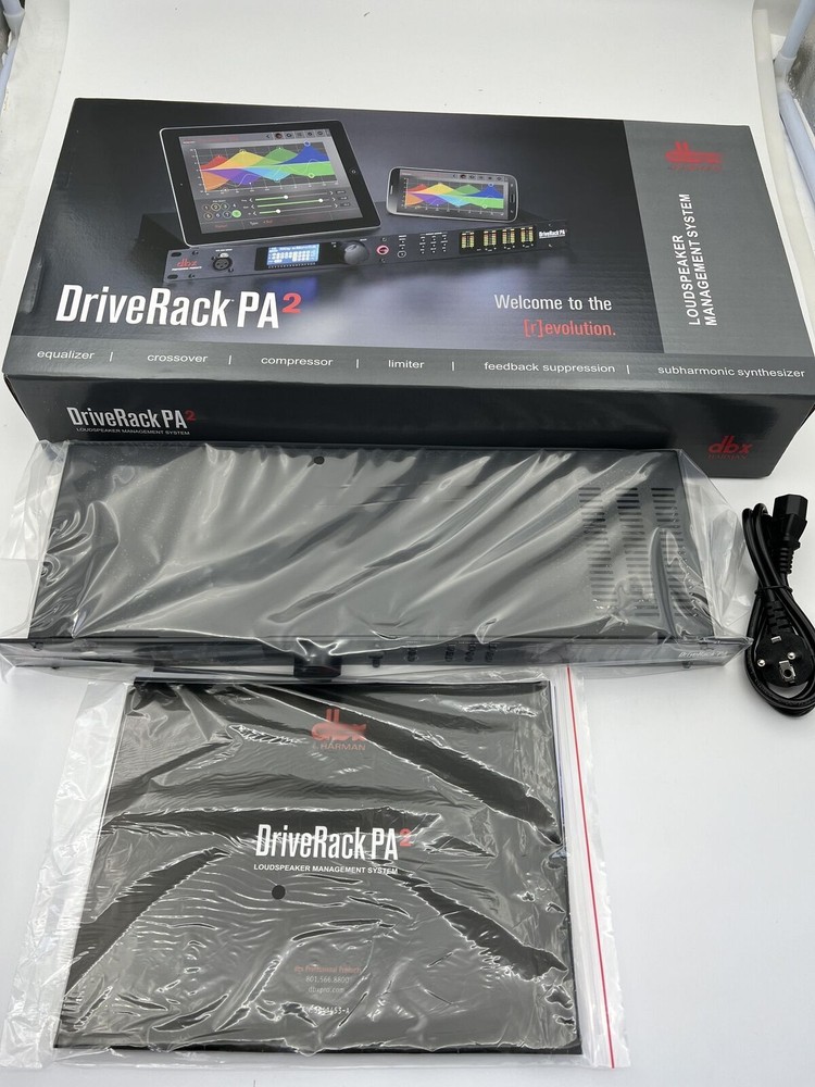 New DriveRack PA2 Complete Loudspeaker Management System PA 2 US Stock