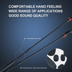 Condenser Desk Microphone Xlr With Power,16.5 inch Gooseneck Microphone,Flexi…