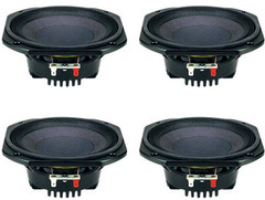 4X 18 Sound 6NMB420 6″ High Output Mid-Bass Neodymium Transducer Speaker 500W