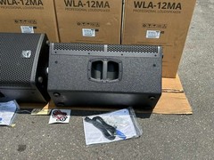 (6) Wharfedale WLA-12MA, 12-Inches Active Monitor Loudspeaker 1500W #6194 (THS)