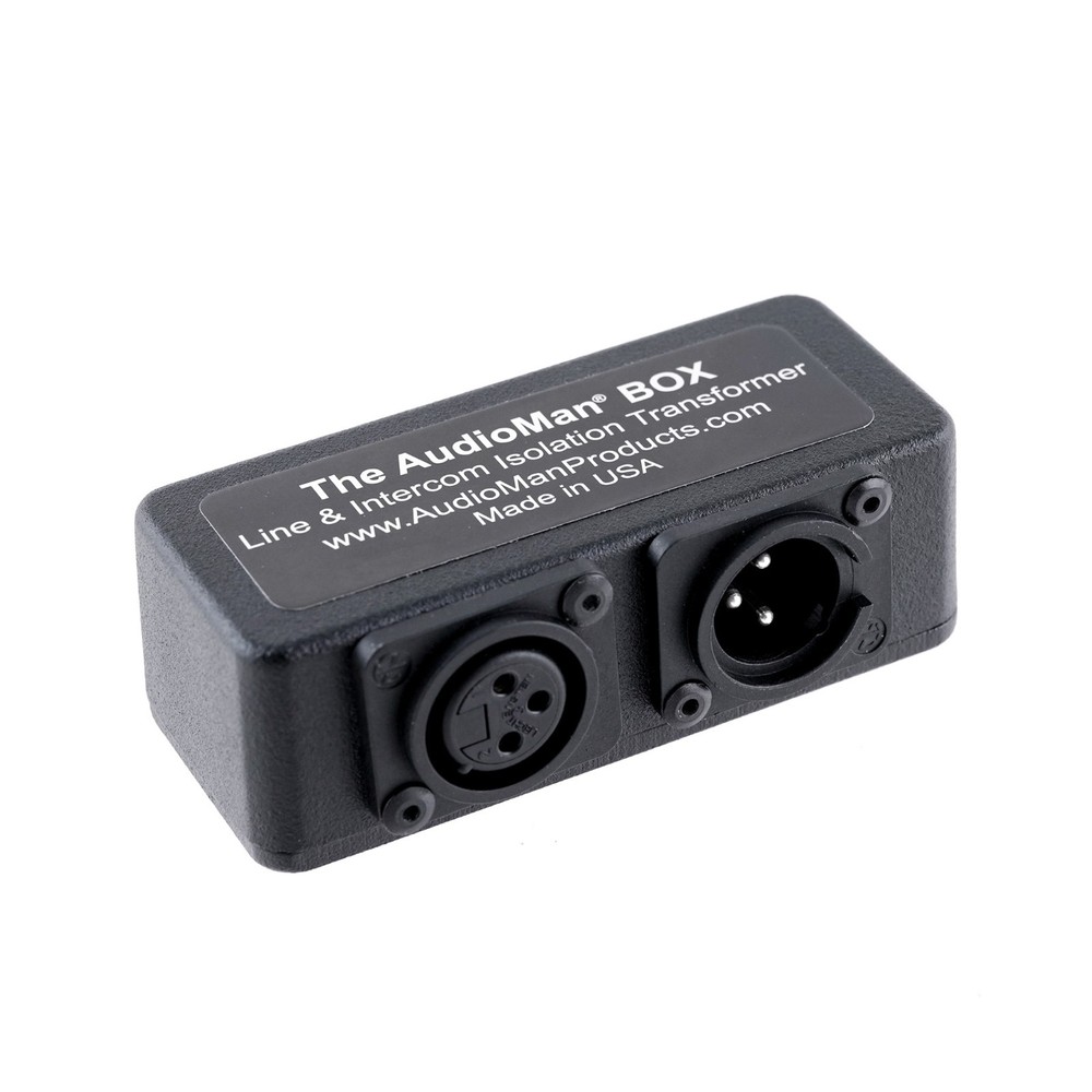 The AudioMan Box – XLR Line and Intercom Isolation Transformer