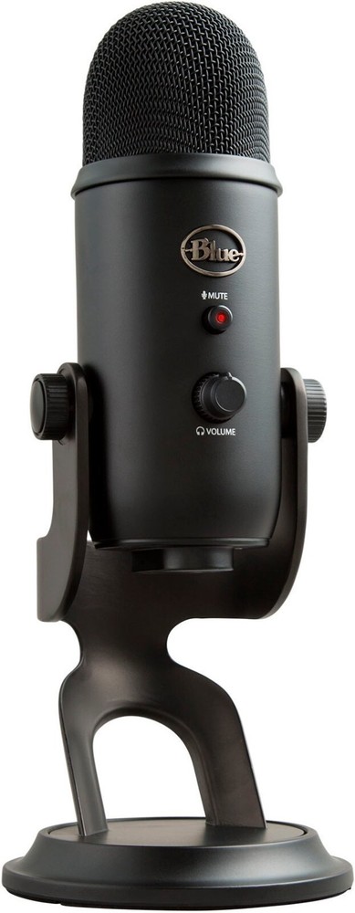 Logitech for Creators – Blue Yeti Premium Multi-Pattern USB Condenser Microphone