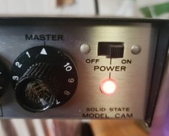 Vintage Bogen Mixer Preamp Solid State Model CAM Series L-08-82 Turns on