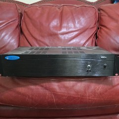 Crown 180A 1-Channel Rack Mount Power Amplifier, Terminal Block In/Out