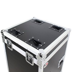 ProX XS-UTL4 Half Trunk Utility Flight Case with Caster Dish and Wheels, Medium