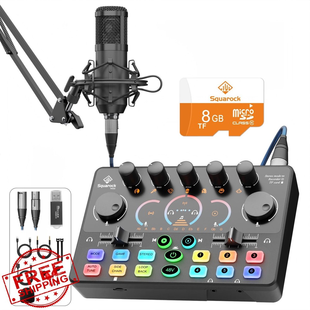 Hayner-Seek Podcast Mic Bundle RS2i2