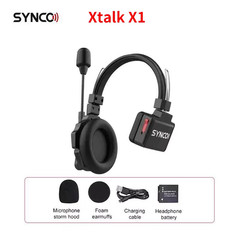 Xtalk X1 X3 X5 2.4G Wireless Intercom System Communication Headset With Battery