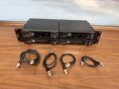 ( 2 ) AKG SR4500 Band 7, True Diversity Reference Wireless Receiver, 500-530MHz