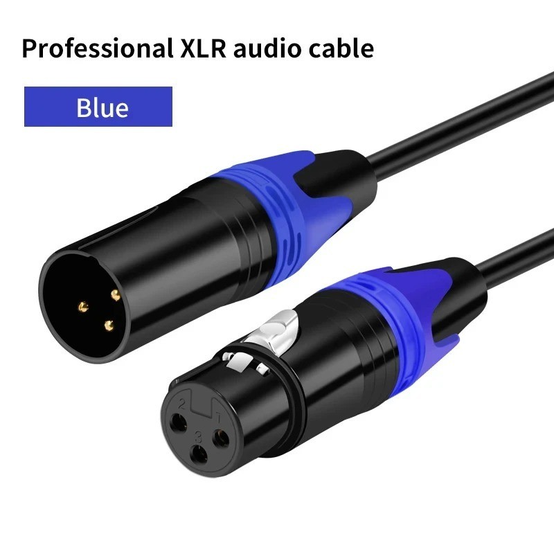 XLR Cable Male to Female Balanced Audio Microphone Cable for Mixer Speaker – USA