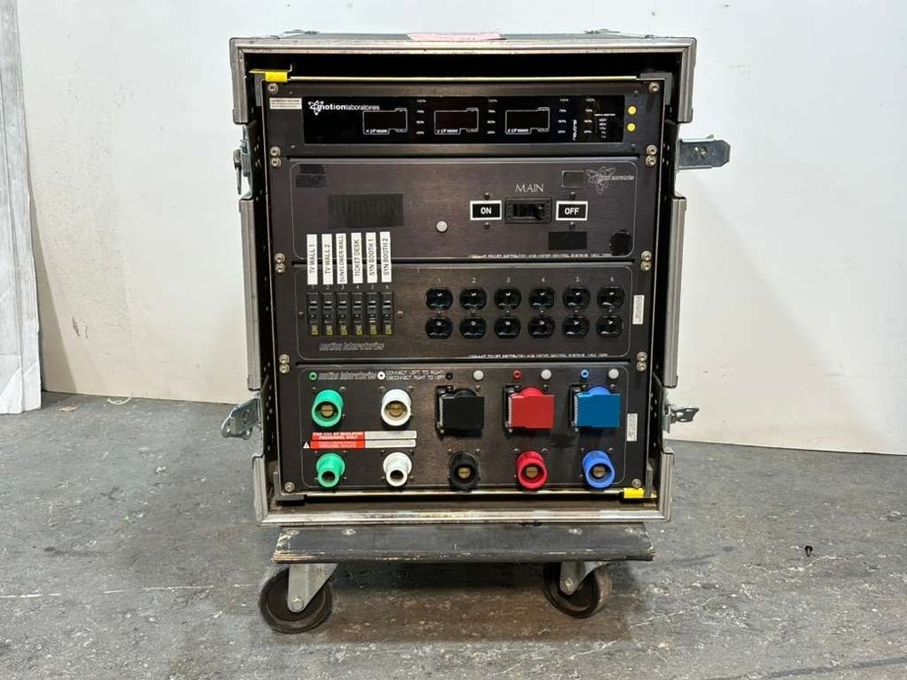 Motion Labs 200A 3 Phase Power Distro Camlock In/Pass Thru L21-30 #3534 (One)THS