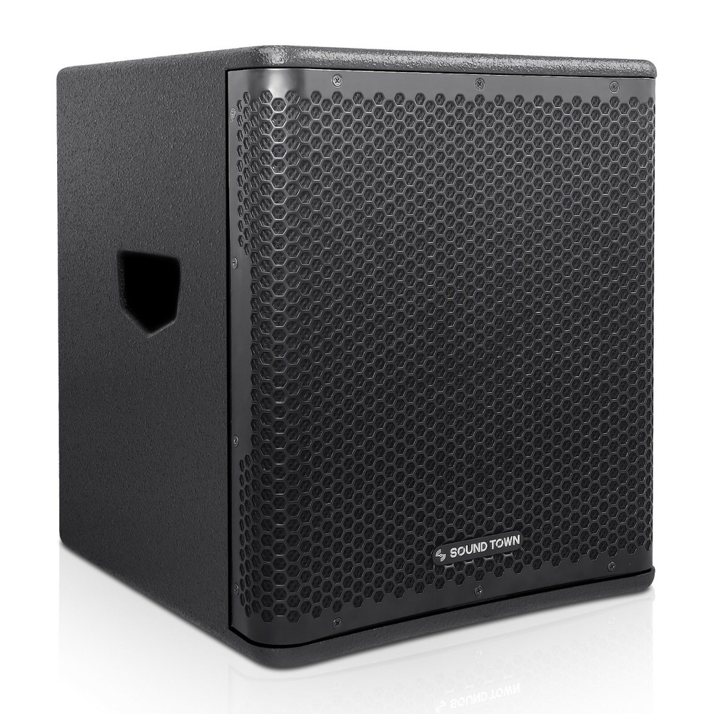 Sound Town 12″ 800W Power PA Subwoofer Class-D, LPF,Birch Plywood OBERON-12SPW