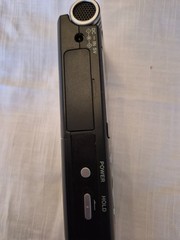 Tascam DR-07, portable digital recorder with USB cable, SD card, wind shield.