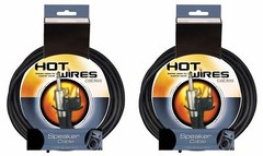 (2) 25′ 14g Pro Speaker Cable Cords 1/4″ to Banana Plug Fast Free USA Shipping!