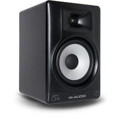 MAudio Forty Eighty 8″ 150W Powered Studio Monitor Each LimitedEdition Silver
