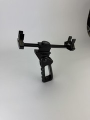 Shock Mounted Universal Shotgun Microphone Mic Holder Pistol Grip 3/4 inch mics