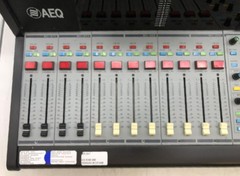 AEQ BC300 Professional Broadcast Mixing Console w/Dorrough 40-A Loudness Monitor