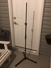 Konig & Meyer K&M stand Tripod Microphones Stand 5/8“Thread, Swivel, Collapsible