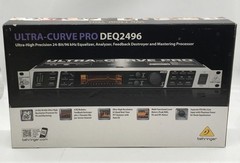 Behringer Ultracurve Pro DEQ2496 Digital Equalizer Analyzer Rack Unit Tested