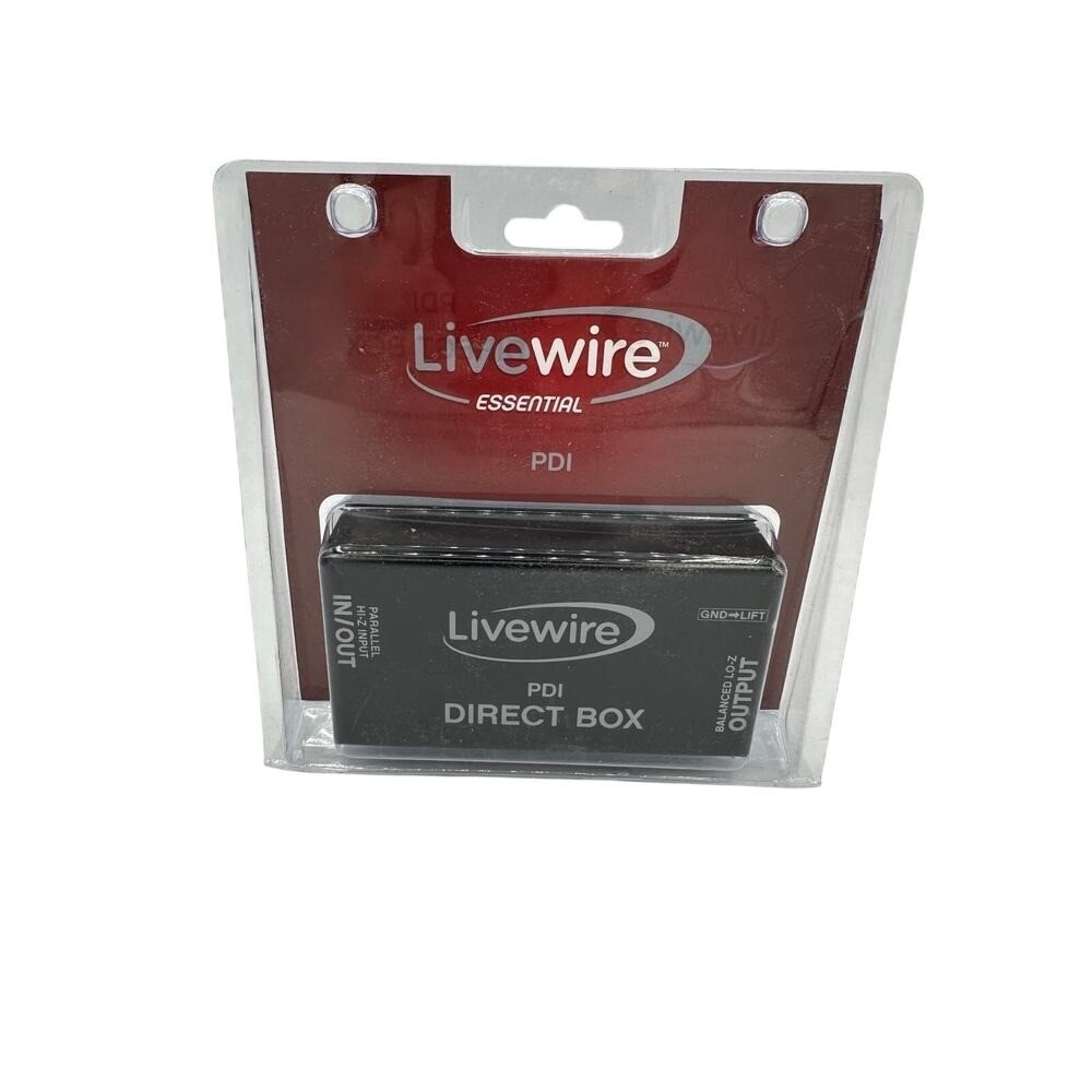Livewire PDI Double Shielded Heavy Duty Passive Direct Box