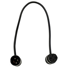 1Pack 3-Pin XLR Female to 3-Pin XLR Male Adjustable-Angle Cable for Recorder