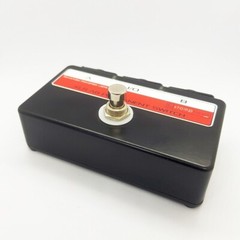 XLR AB SWITCH PEDAL 1F2M WITH PHANTOM POWERED LEDS – POPLESS