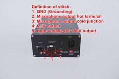 Universal Multi-Voltage Vacuum Tube Microphone Power Adapter for tube microphone