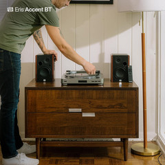 Eris 60W Bluetooth Bookshelf Speakers – Studio Monitors with Remote & Sub Out