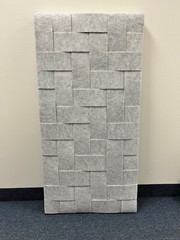 Polyester Felt Twill Weave Acoustic Panel